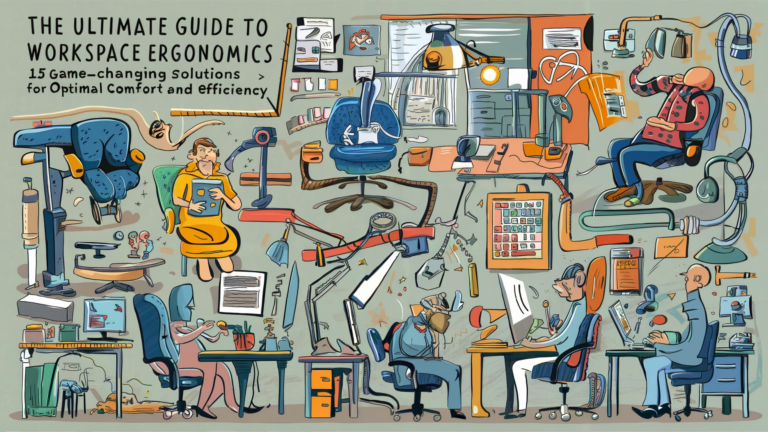 The Ultimate Guide to Workspace Ergonomics: 15 Game-Changing Solutions for Optimal Comfort and Efficiency